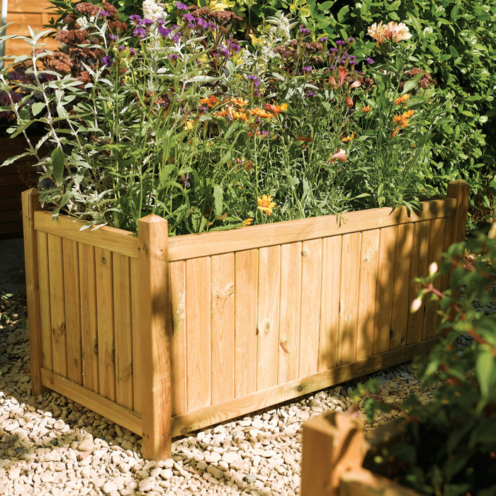 rowlinson wooden planter